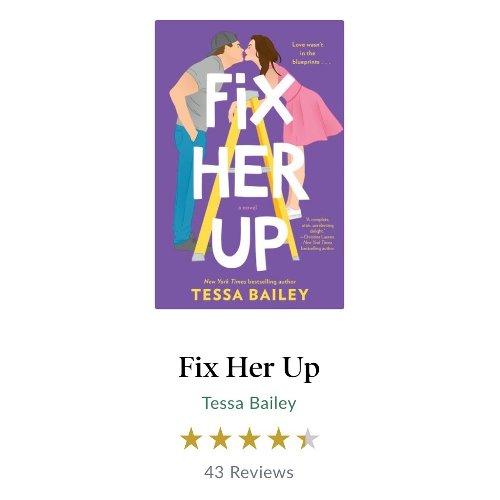 Fix Her Up by Tessa Bailey - Paperback Book